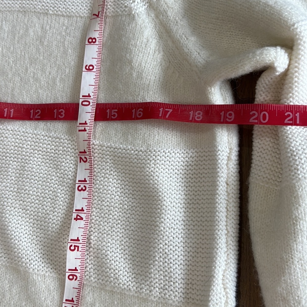 Joe Fresh White Striped Sweater Crewneck XS - Picture 7 of 11